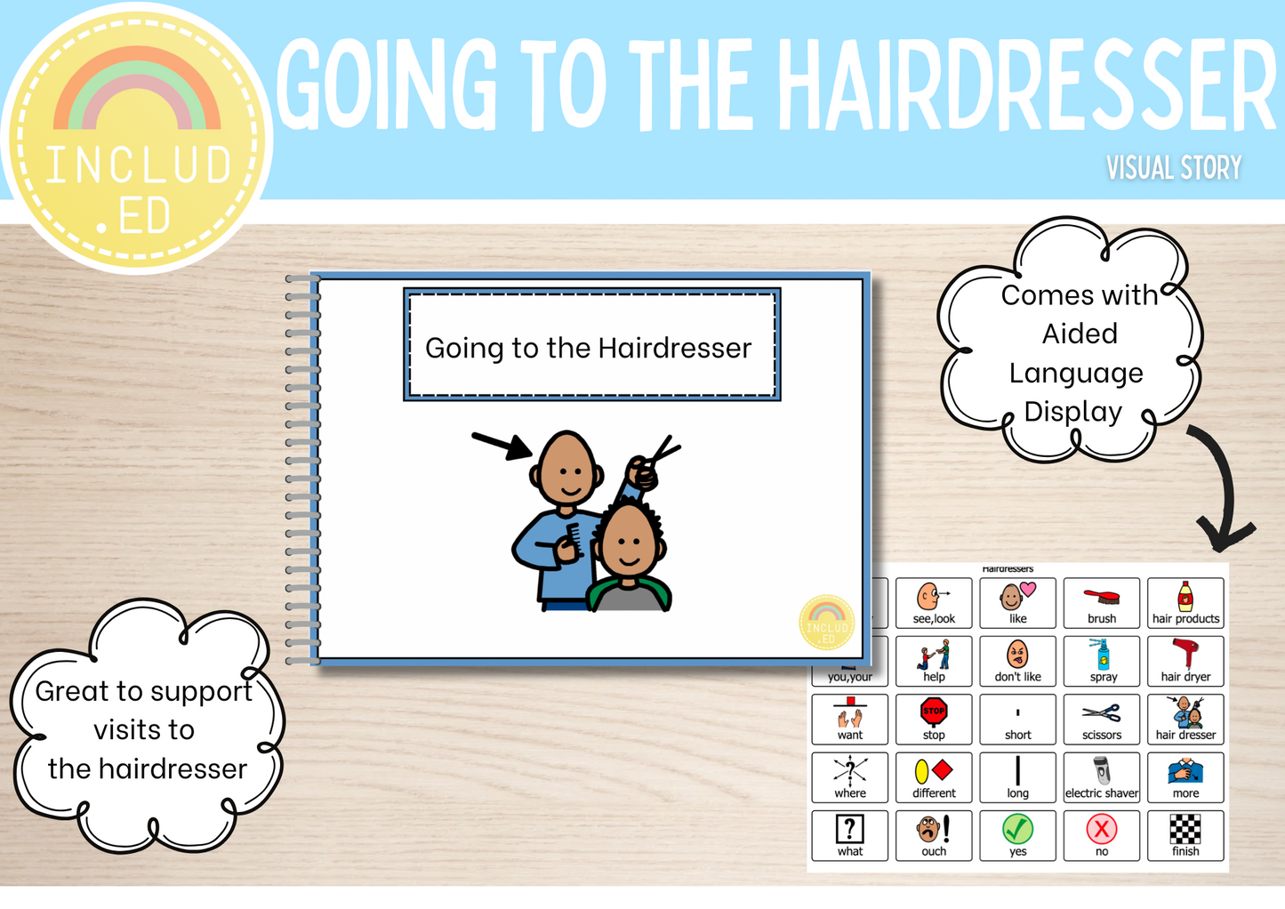 Hairdresser Visual Story